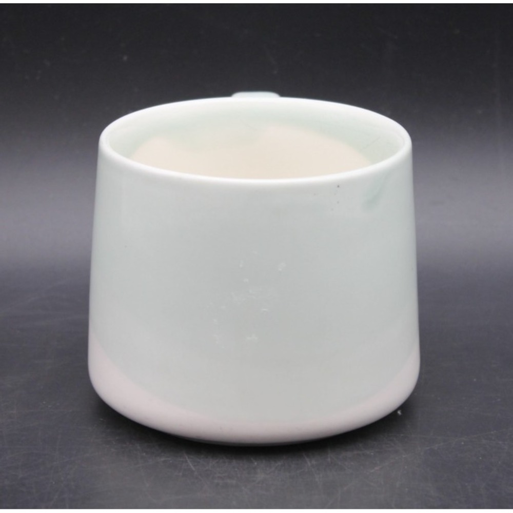 Starbucks 2014 Diagonal Color Block Teal White Coffee Mug Cup 10 oz 296 ml - Picture 4 of 7